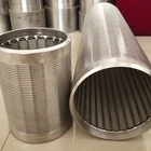 Stainless Steel 304 Slotted Water Well Screen Pipe For Agricultural System