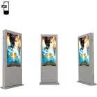 Digital sigange led touch screen stands outdoor advertising lcd display with Wifi
