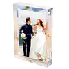 6x8 clear acrylic magnetic picture/photo frames