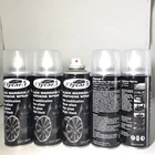 rubber paint Black Warrior Graphene Spray Hub spray film For wheel hub change bright black and Mirror effect Car Paint