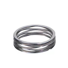 Stainless steel Multi Turn Top Wave Springs with Plain Ends processing for mechanical seal