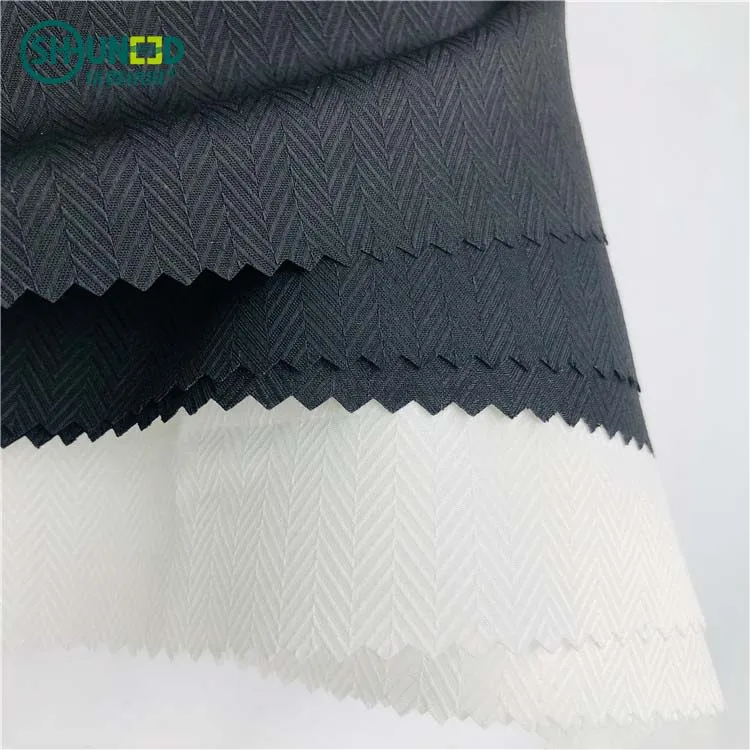 Jean Pocketing Fabric TC 80*20, 45*45 100D pocket fabric lining white fishbone poplin fabric for suit, pants