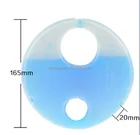 round ice block plastic cooler box ice brick round ice pack with hole for wine bottle