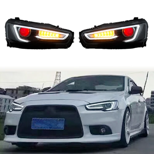 mitsubishi headlights
