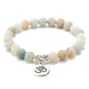 New Design Lotus Flower Buddha 3D Chakra Yoga Bracelet Beads Customized Bead Bracelet