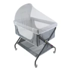 Sturdy X Frame Light Weight Compact Folding Baby Travel Cot Baby Cradle Baby Bed