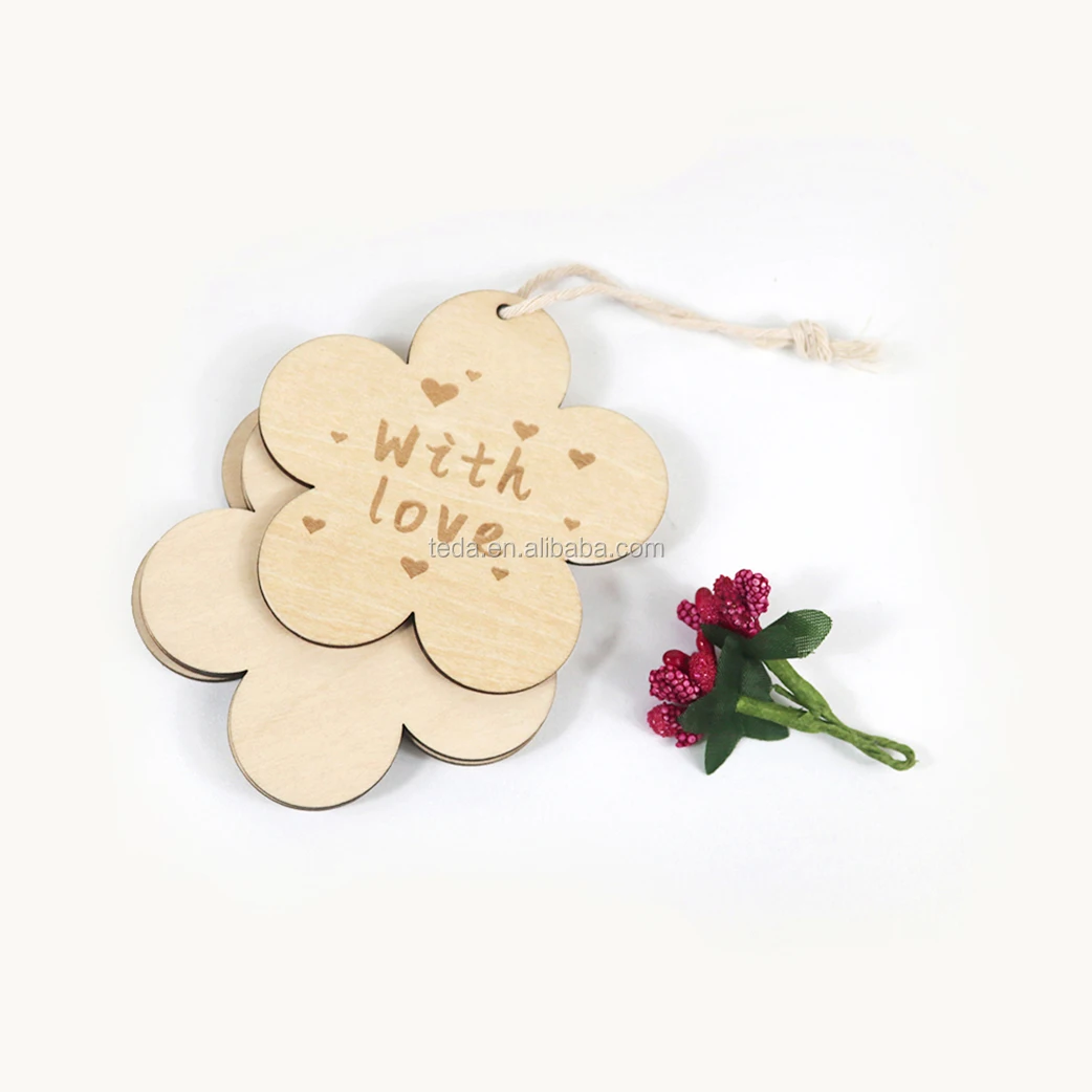 laser cut wood craft christmas hanging decoration