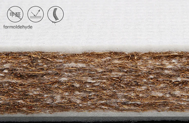 Customized fabric softness natural latex mattress baby coconut palm mattress - Jozy Mattress | Jozy.net