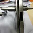 Square Door Handle Lock Privacy Safety Glass Door Lock Frameless Door Lock With Handle