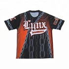 custom high quality cool dry micro mesh lightning baseball t-shirt