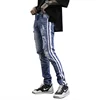 OEM new style boys pants stock dropshipping damaged men track jeans