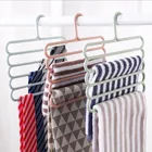 Modern Multifunction Plastic Pink Blue White Green Scarf Display Hanging Stand for Home