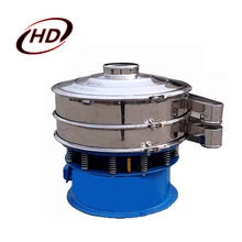 industrial round rotary vibrating screen for liquid and particle
