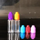 hot sale 10ml pet plastic dropper bottles packing for e liquid ejuice