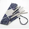 Custom Reusable Stainless steel metal drinking straws with pouch