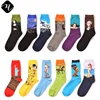 wholesale fashion designer colored pack sale mens unisex 100 combed cotton happy socks
