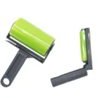 Hot Portable Lint Roller Fast Fit Cleaning Sticky Rubber Silicone Lint Roller
