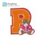 China Suppliers Custom Chenille Letters Patches, Embroidered Patches