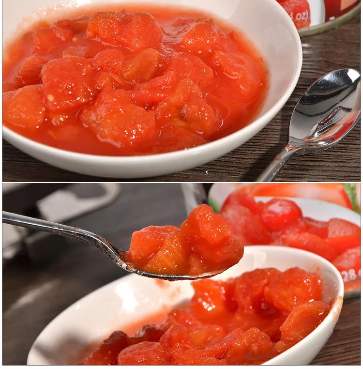 Консервированные помидоры нарезанный помидор 400g/425/540/800/2500/3000