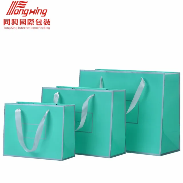 handmade custom gift paper bag with logo print