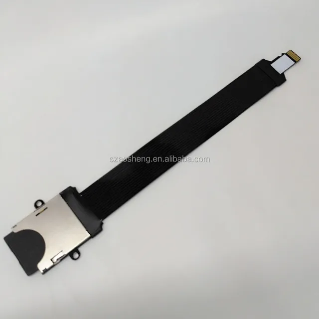 Hotcake black MicroSD extender with screw holes , MicroSD adapter with holes for fixed