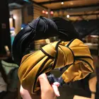2019 Best Selling Wide Top Knot Head band for Women New Fashion Korean Headband Hair Accessories