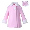 Pettigirl pink jacket children overcoats kids winter coat