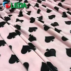 Newest wholesale custom design cheap printed stretch baby flannel fabric