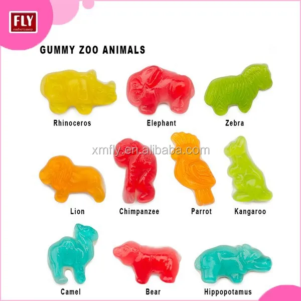 Hot Colorful Animal Shape Gummy Candy With Dinosaur Shape Buy Animal Shape Gummy Candy,Funny