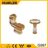 G987 Guangdong golden toilet and basin set royal design porcelain toilet set