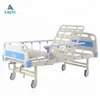 2 Crank Mobile Manual Adjustable Hospital Sand Elderly Care Bed