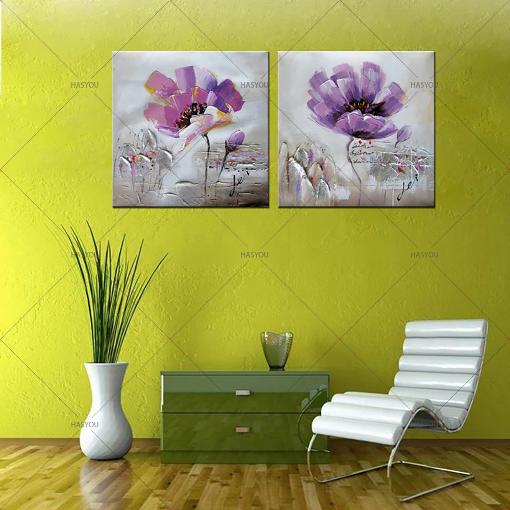 Handmade-Modern-Flower-Modular-Pictures-Wall-Painting-Abstract-Floral-Oil-Painting-On-Canvas-For-Living-Room (4)