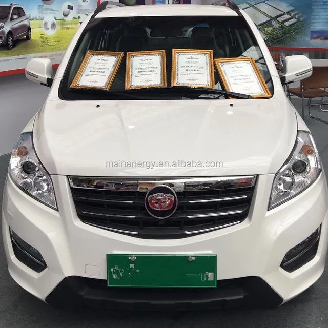 white good quality factory price Electric car/SUV with lithium battery and AirBag
