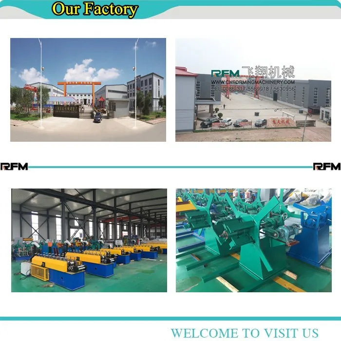 Purlin roll forming machine, c and z purlin construction roll forming machinery