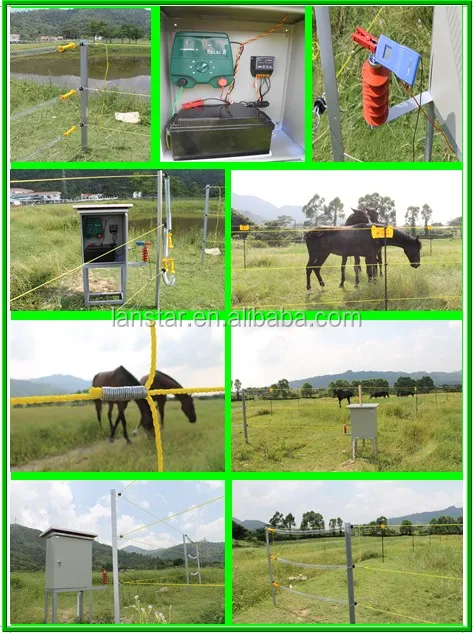 Lx-6110 Electric Shepherd!!! 1j Solar Electric Fence Energizer For