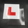 Cheep price L plate magnet sticker car roof letter magnetic sign