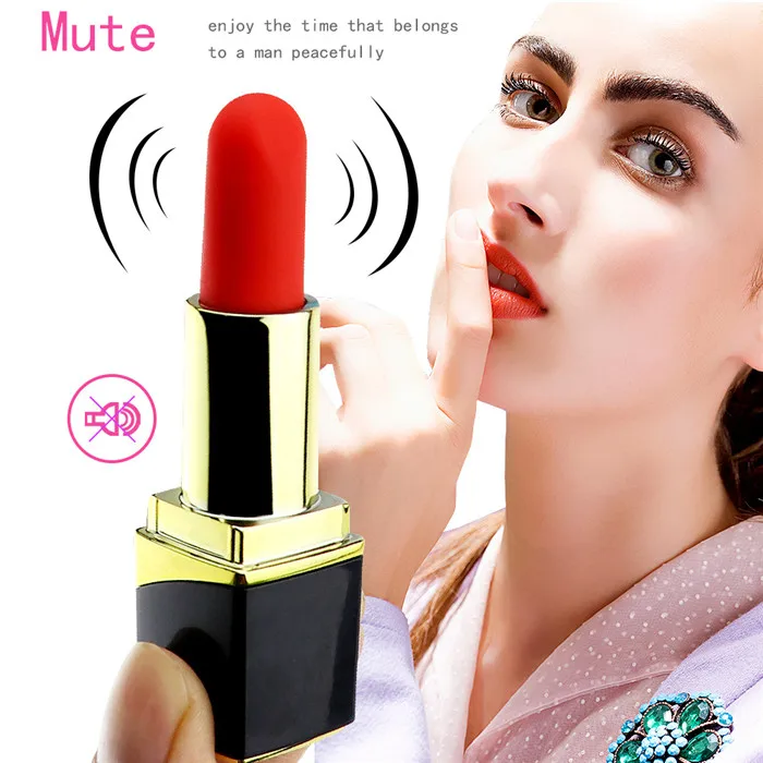 Hot Selling Women Sex Toy Vibrator Mini Lipstick Vibrator Usb