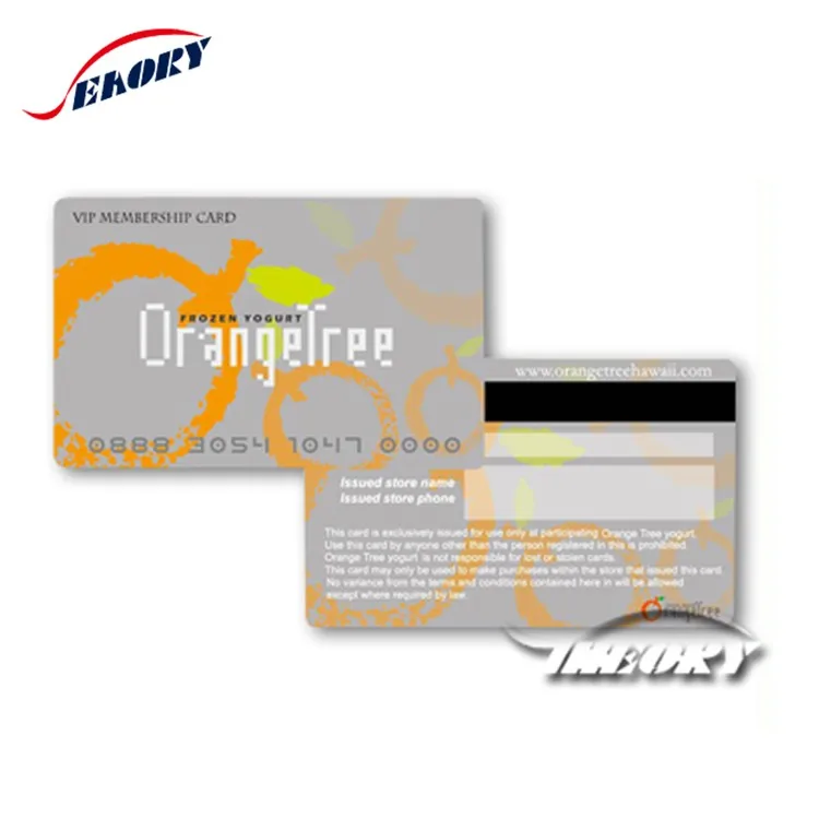pvc/plastic printing magnetic barcode business gift scratch card