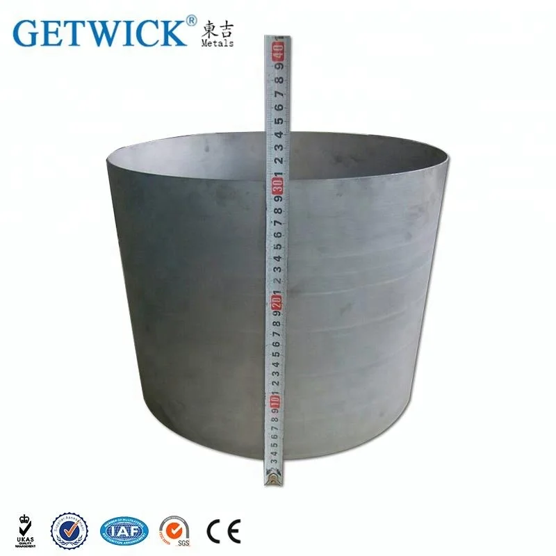Molybdenum Crucible price kg for vacuum evaporation made in China 