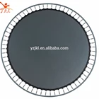 black PP USA Jumping mat fabric stitched with "V" ring for all size big trampoline