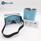 CUSTOM assembled double-sided printing virtual reality 3d google cardboard glasses V2.0