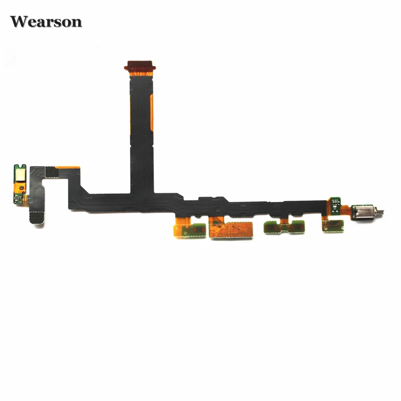 For Sony Xperia Z5Compact Z5mini E5803 E5823 Power Volume Button Camera Key Flex Cable With Microphone Buzzer Tested (1)