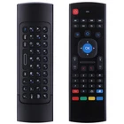 iPazzPort Handled 2.4Ghz IR learning air mouse wireless keyboard remote controller for Android TV box, PC,
