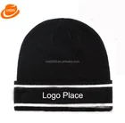 2018 Colorful logo embroidered on the front Winter Custom Knitted Beanie Hat