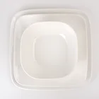 Antique Square Airline Ceramic Porcelain New Bone China Dinnerware Tableware Sets