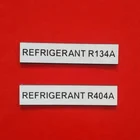 OEM die cut engraving ABS plastic sheet laminated traffolyte label sticker