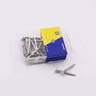 Plastic box packing for DIY shop big flat head polished surface stainless steel common nail