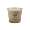 Large glass jar candle with private label