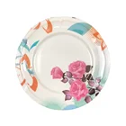Customized Printing Melamine Deluxe Dinner Charge Plate