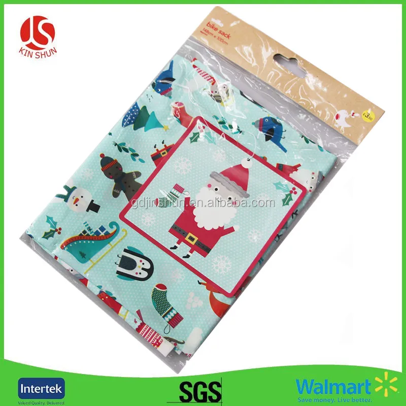 large christmas LDPE gift sacks printed Santa Claus large christmas LDPE gift sacks printed Santa Claus